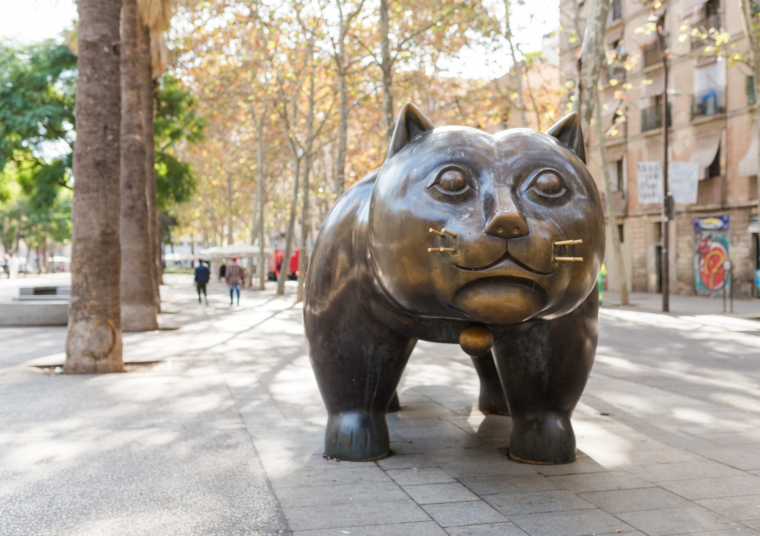 Estatua del gato del Raval